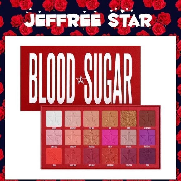 New Jeffree Star BLOOD SUGAR PALETTE